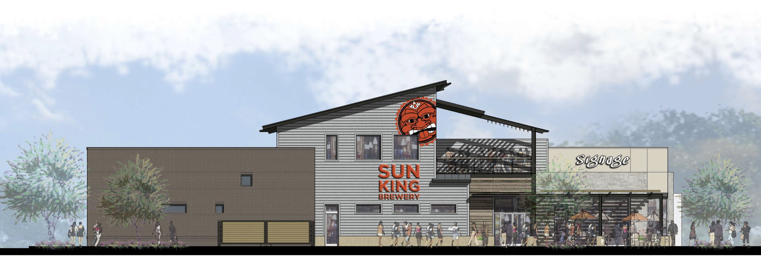 sun king fishers yard